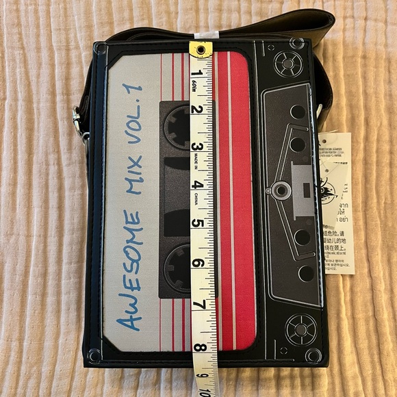 Disney Parks Guardians of the Galaxy Awesome Mix Crossbody Bag - Picture 3 of 5